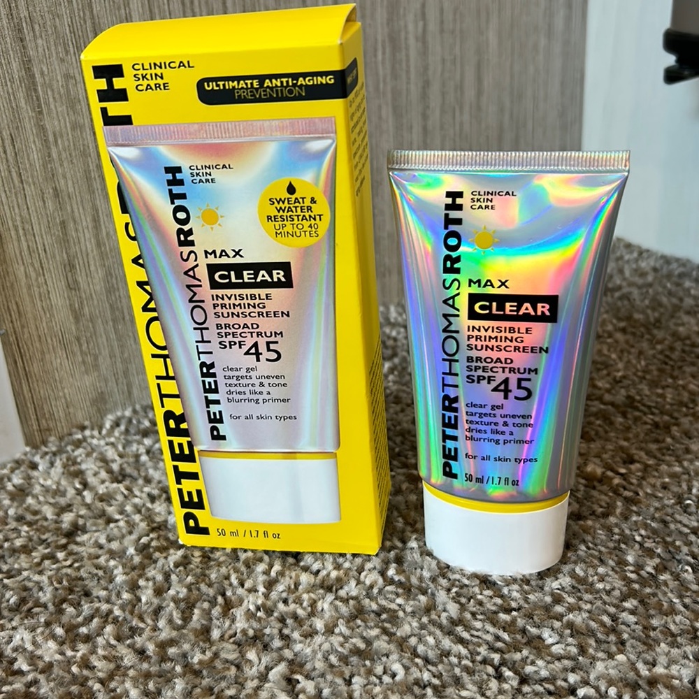 Peter Thomas Roth Max Clear SPF 45 Invisible Priming Sunscreen 1.7 oz